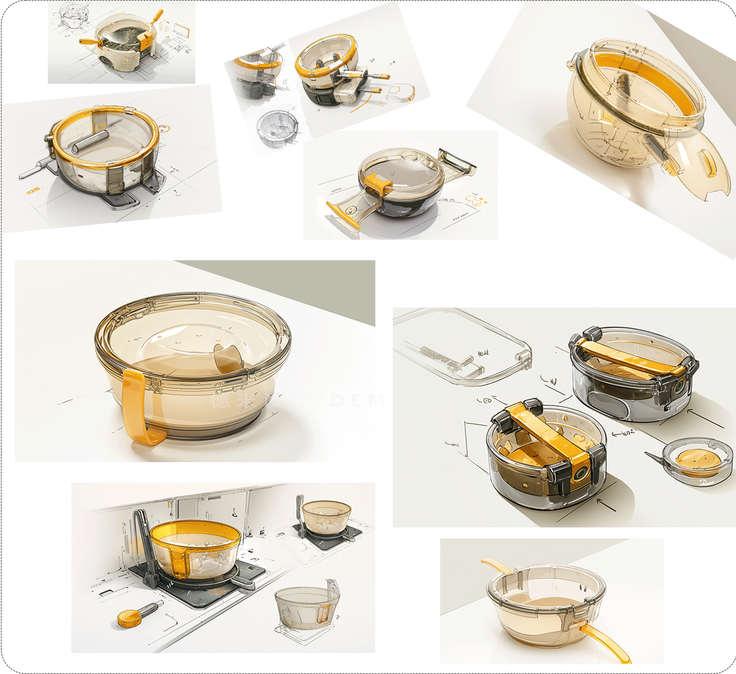 Children's bowl，Auxiliary food bowl，Design，product design，