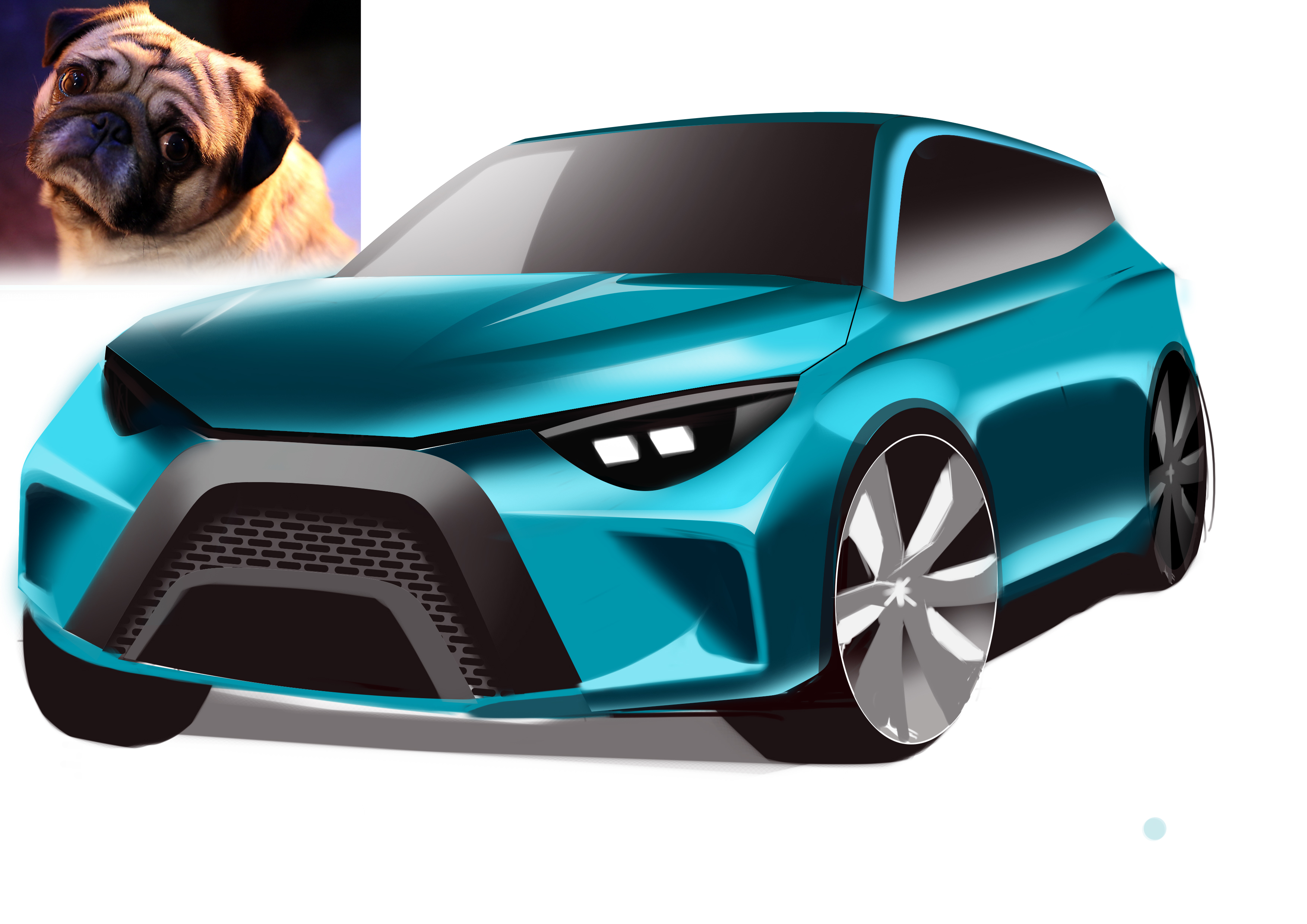 I still can't put down the car，