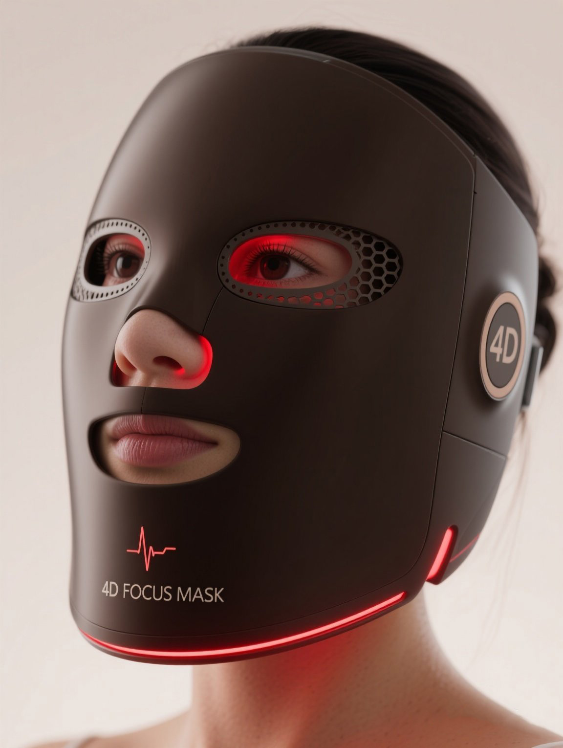 Red light physiotherapy mask/technology fashion，