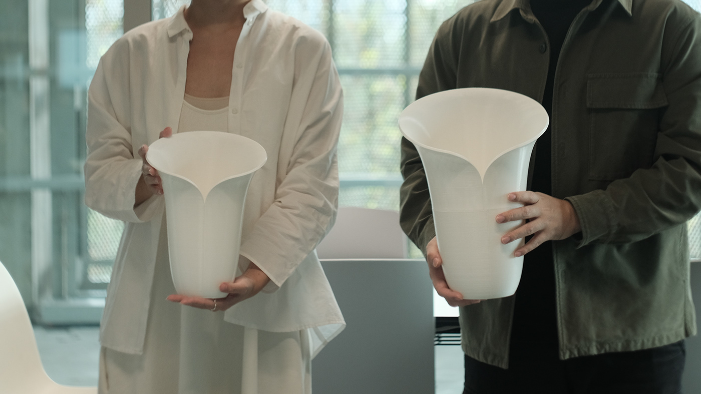 NAA，ceramics，Sustainable design，vase，Champagne barrel，