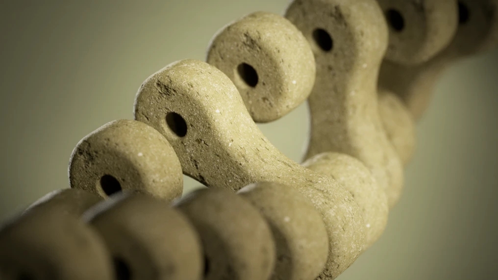 LINK，Recyclable fabric，modularization，vase，parts，