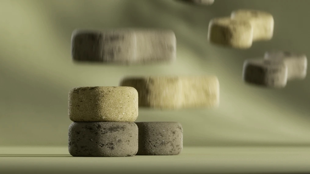 LINK，Recyclable fabric，modularization，vase，parts，