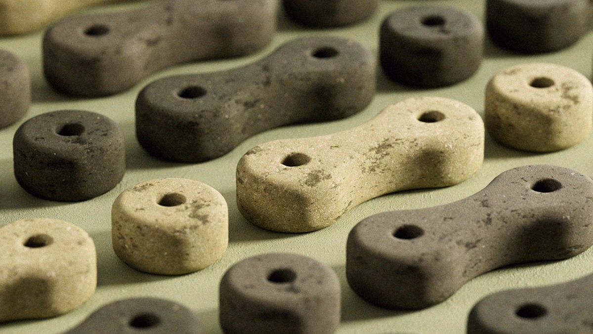 LINK，Recyclable fabric，modularization，vase，parts，