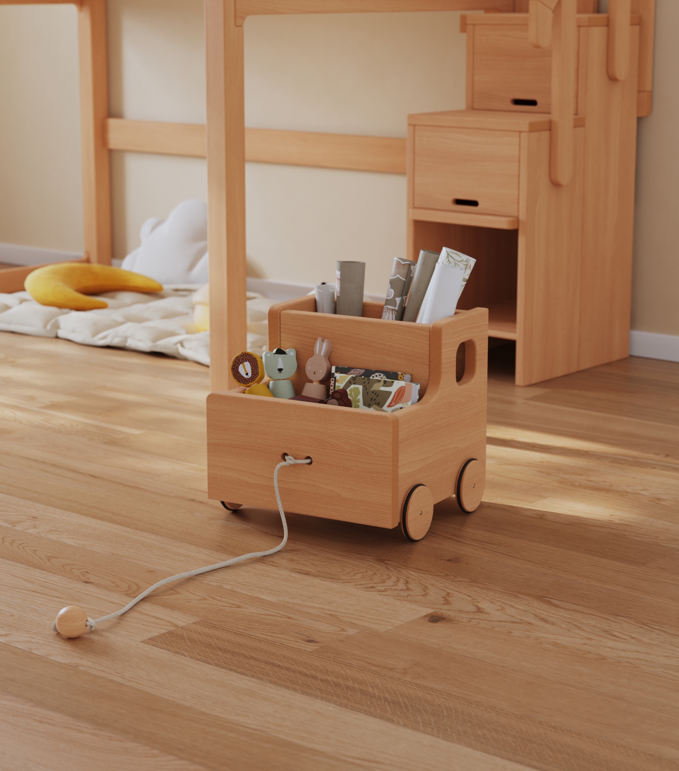 Children design，Children's fun design，Children bed，