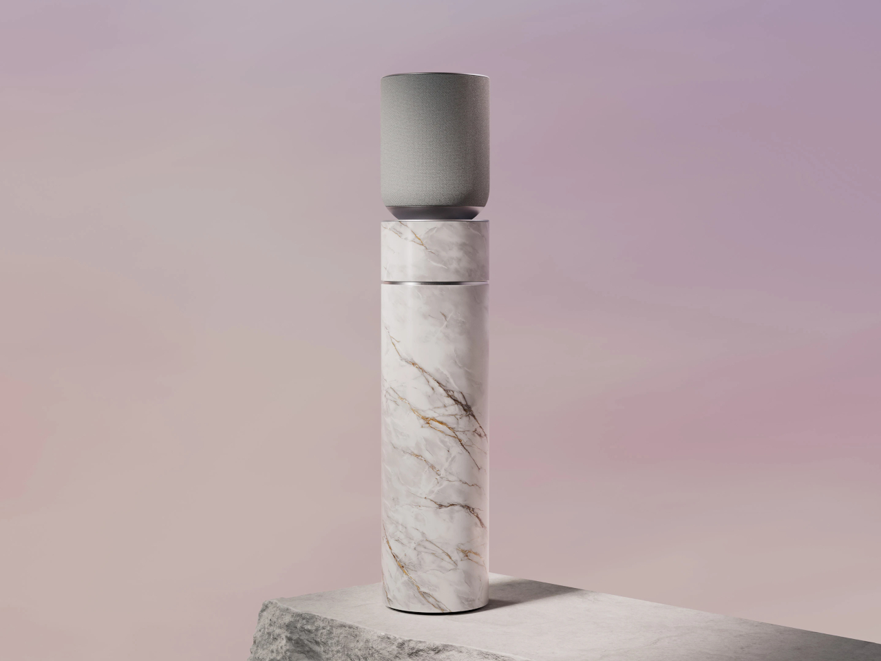 stone-based speaker，limited customization，BEOSOUND，damped resonance，Atelier Bespoke，