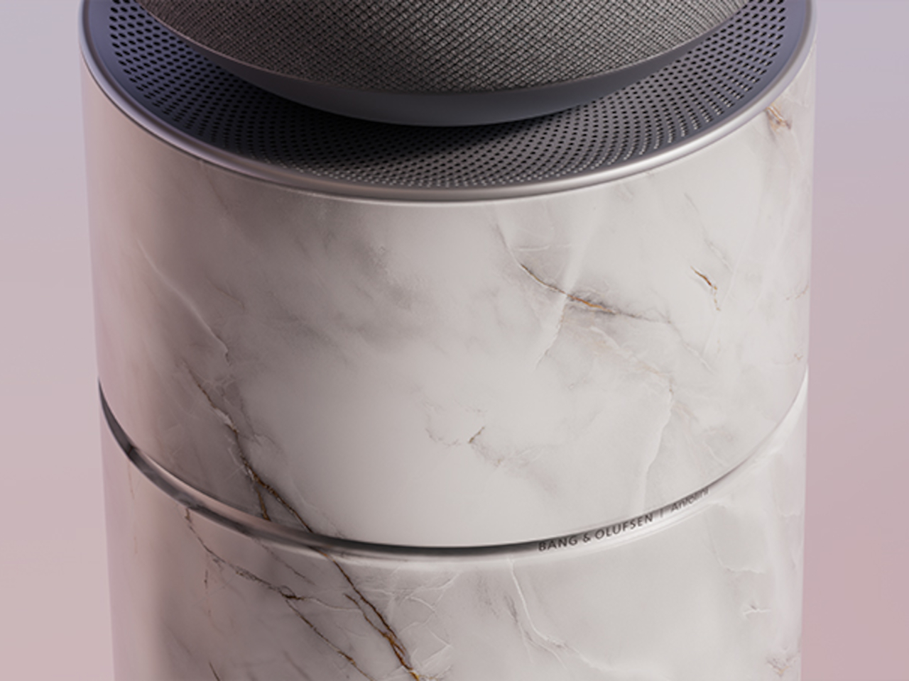 stone-based speaker，limited customization，BEOSOUND，damped resonance，Atelier Bespoke，