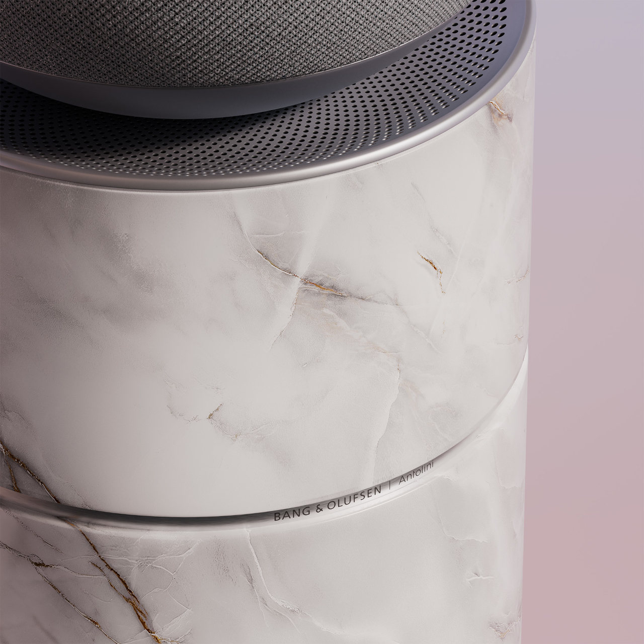 stone-based speaker，limited customization，BEOSOUND，damped resonance，Atelier Bespoke，