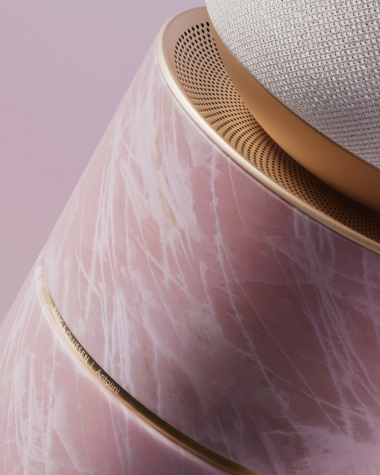 stone-based speaker，limited customization，BEOSOUND，damped resonance，Atelier Bespoke，