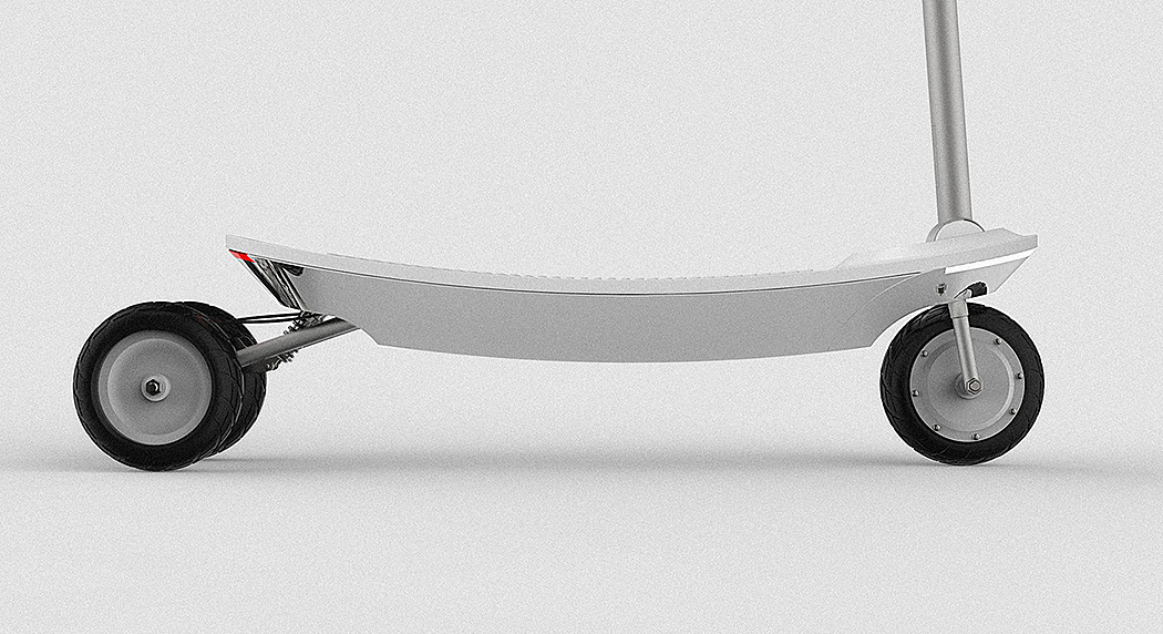 conceptual design，Scooter，white，