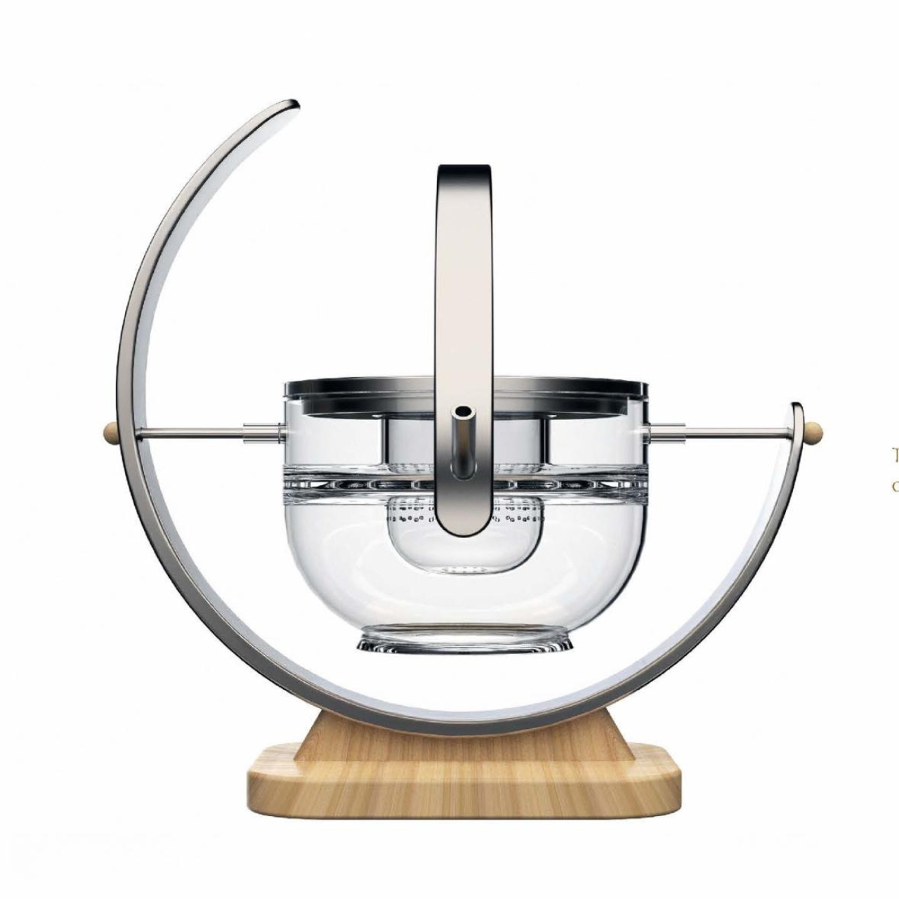 Pendulum mechanism，cold tea extractor，transparent visualization，ice drop cooling，