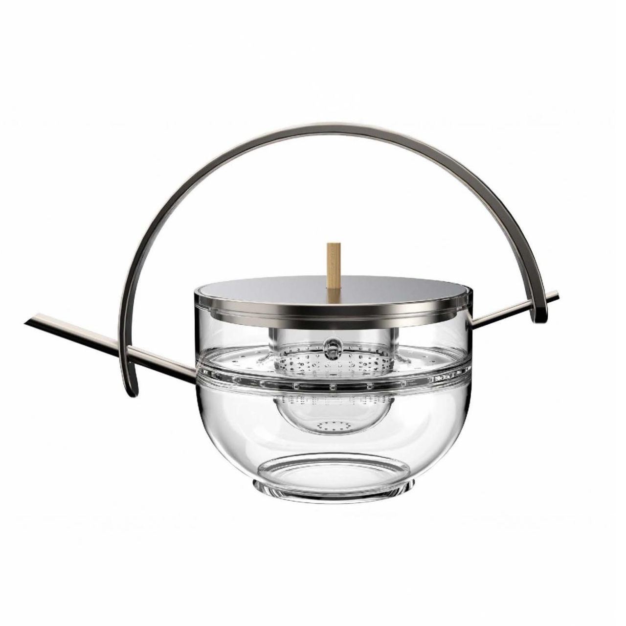 Pendulum mechanism，cold tea extractor，transparent visualization，ice drop cooling，