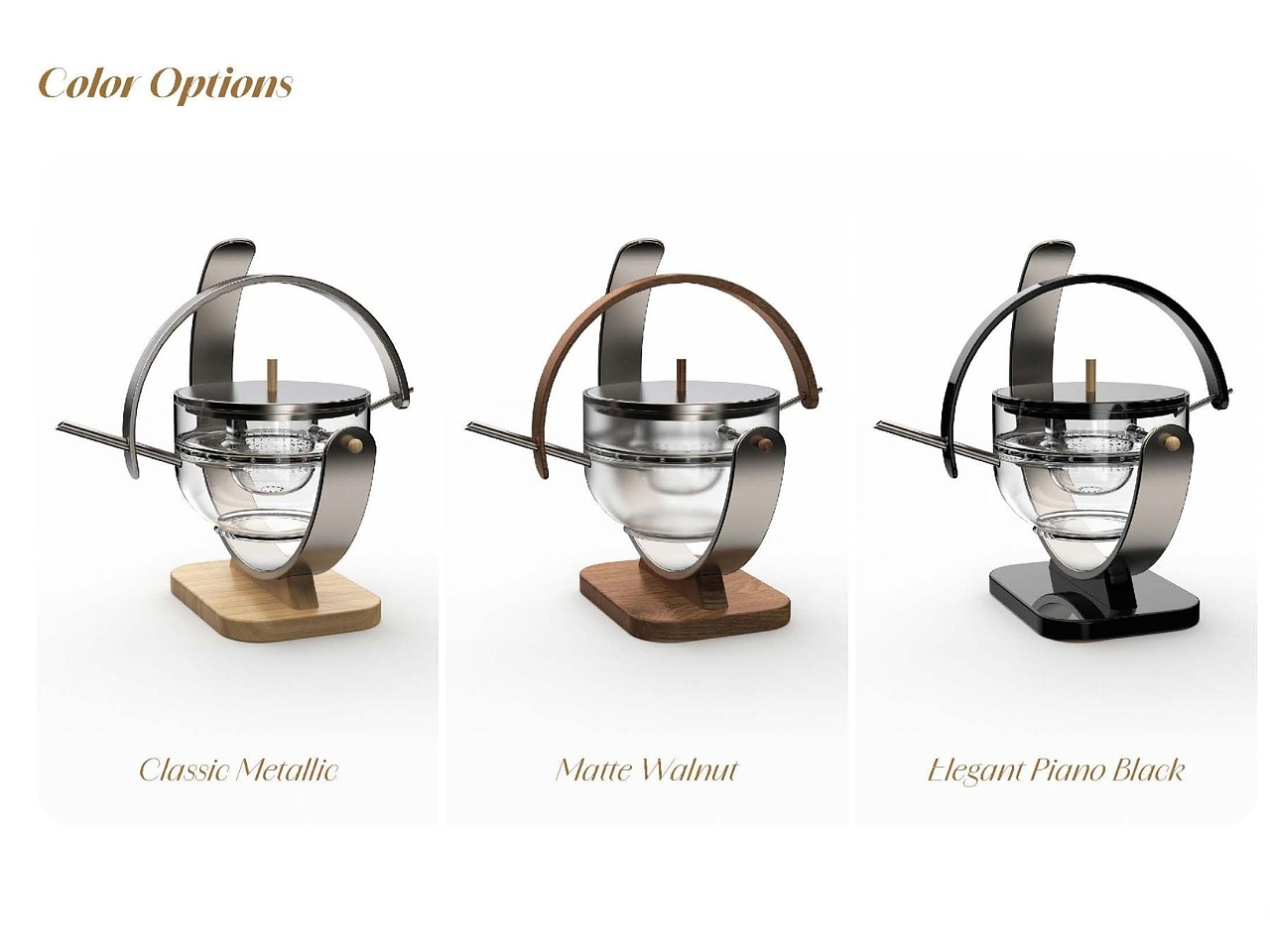 Pendulum mechanism，cold tea extractor，transparent visualization，ice drop cooling，