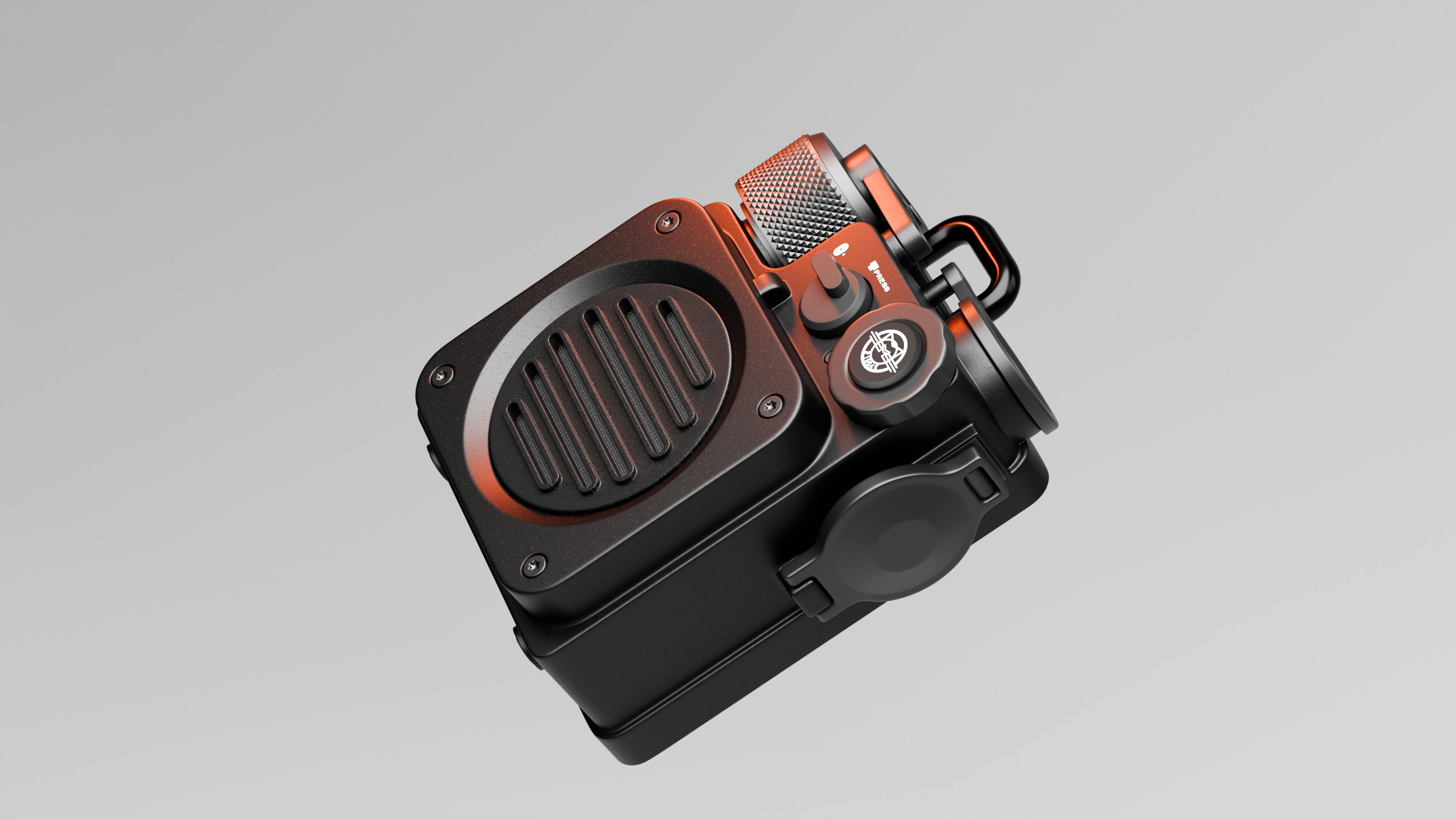 BLENDER，Product modeling and rendering，three-dimensional，loudspeaker box，