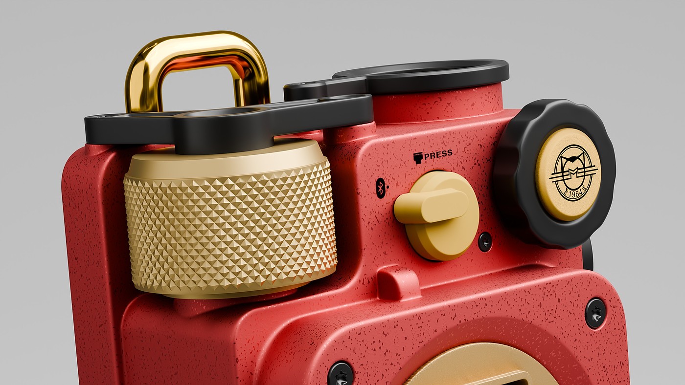 BLENDER，Product modeling and rendering，three-dimensional，loudspeaker box，