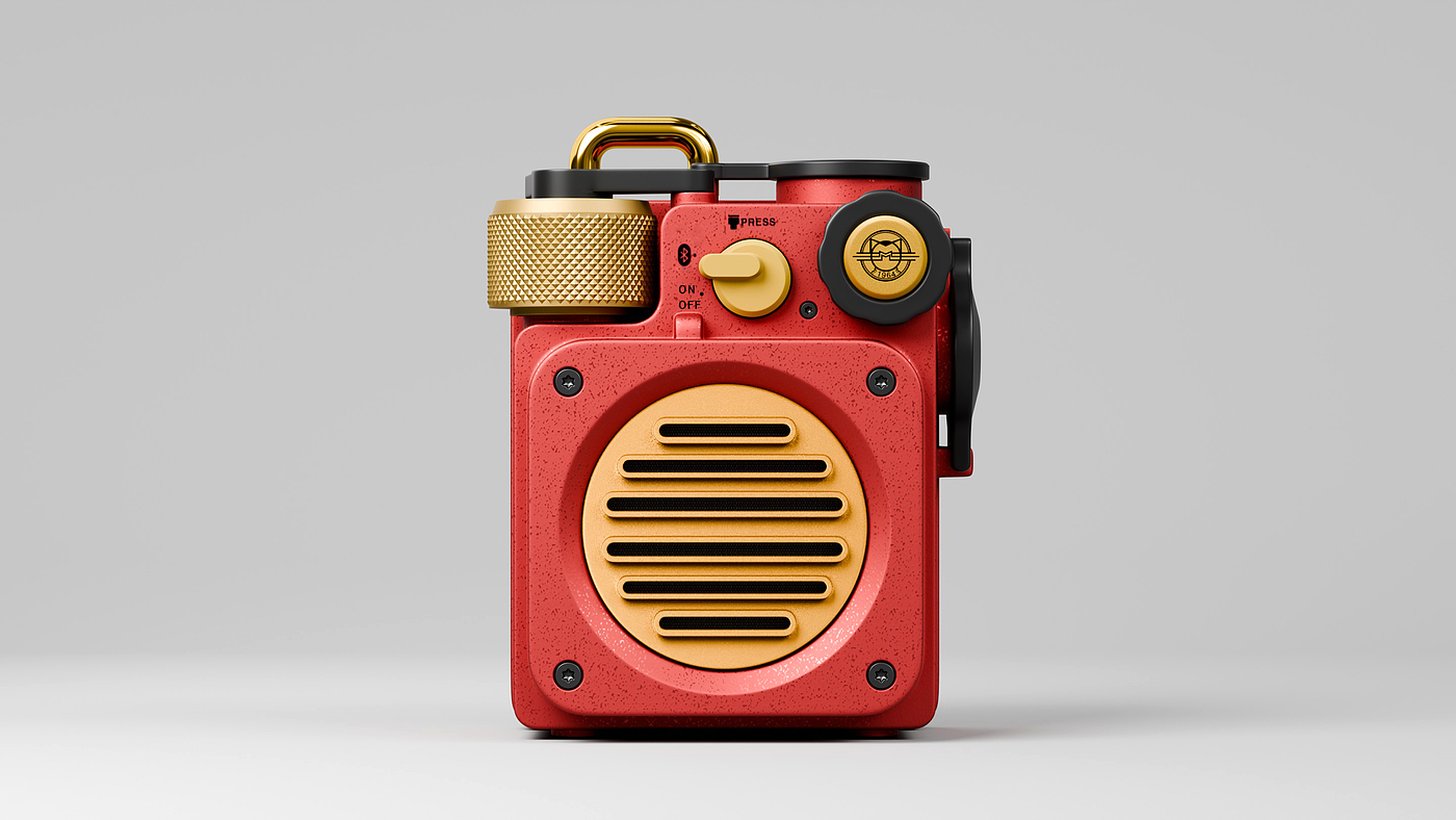 BLENDER，Product modeling and rendering，three-dimensional，loudspeaker box，