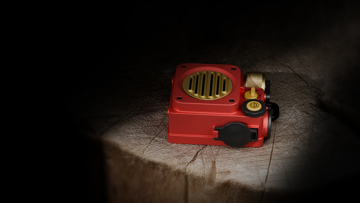 BLENDER，Product modeling and rendering，three-dimensional，loudspeaker box，