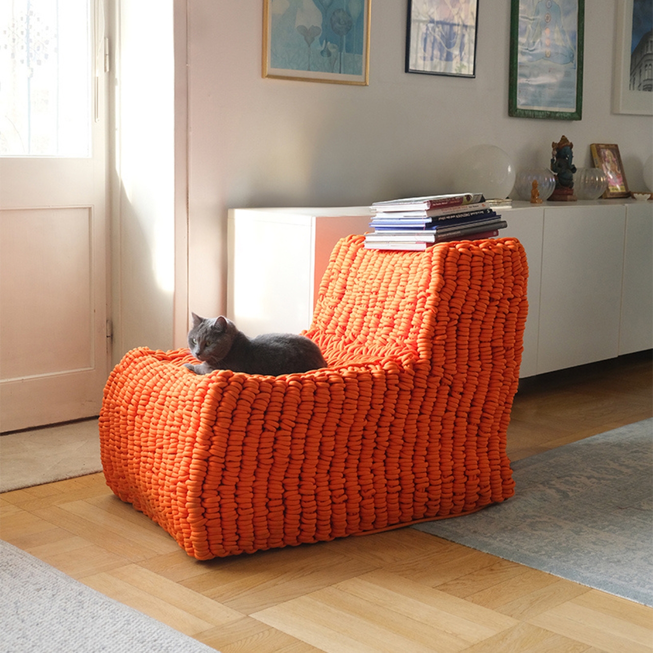 furniture，Climbing rope，Waste utilization，originality，