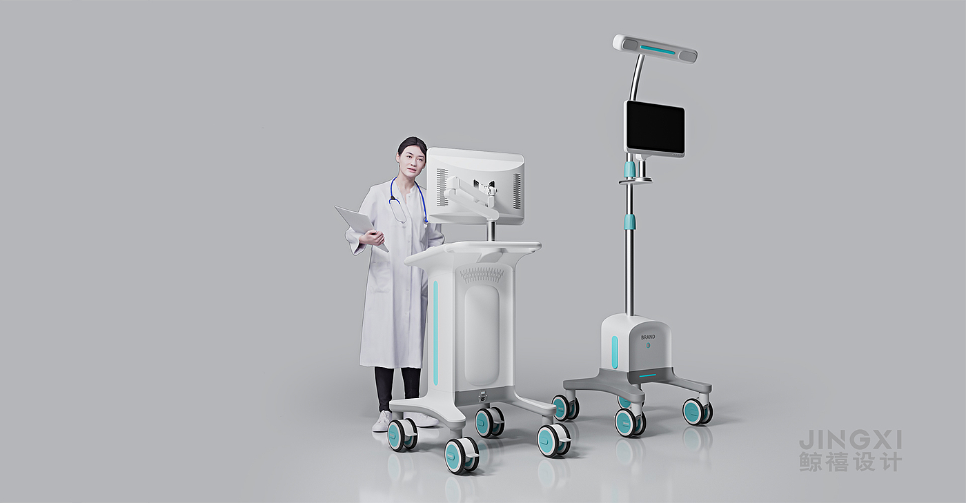 Medical trolley design，Medical cart design，Medical product design，Medical device design，Medical equipment design，