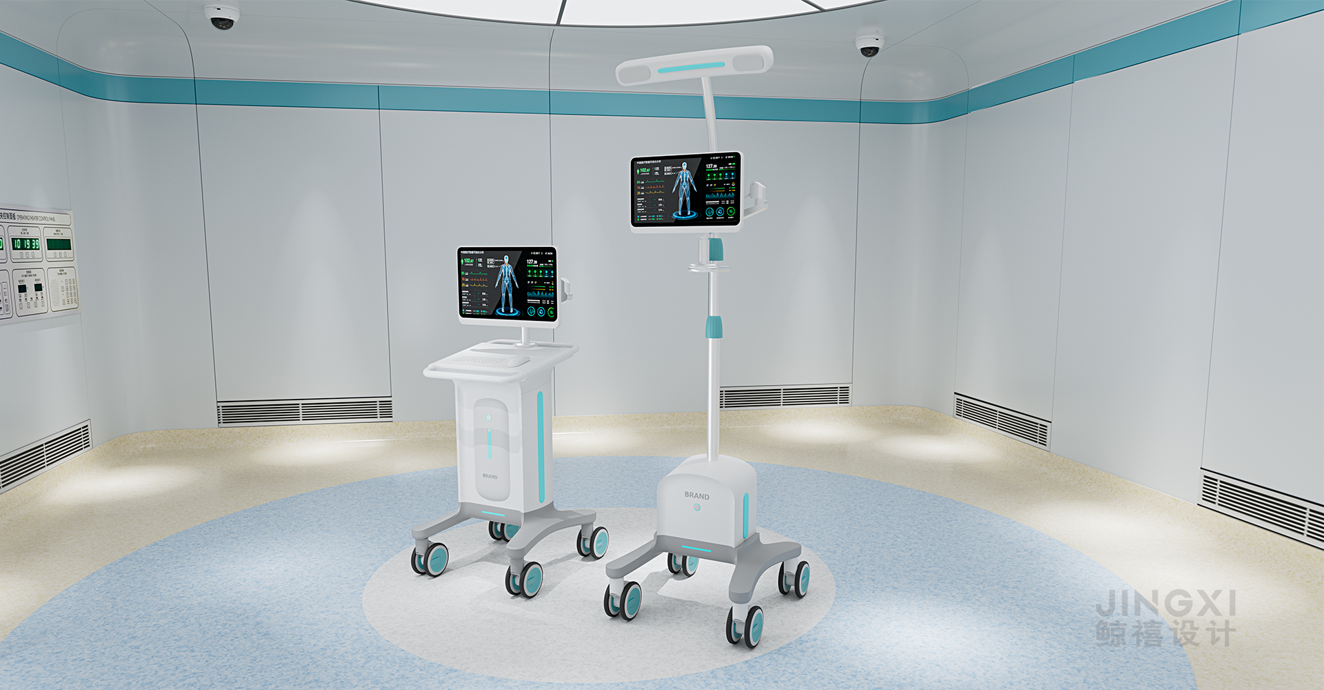 Medical trolley design，Medical cart design，Medical product design，Medical device design，Medical equipment design，