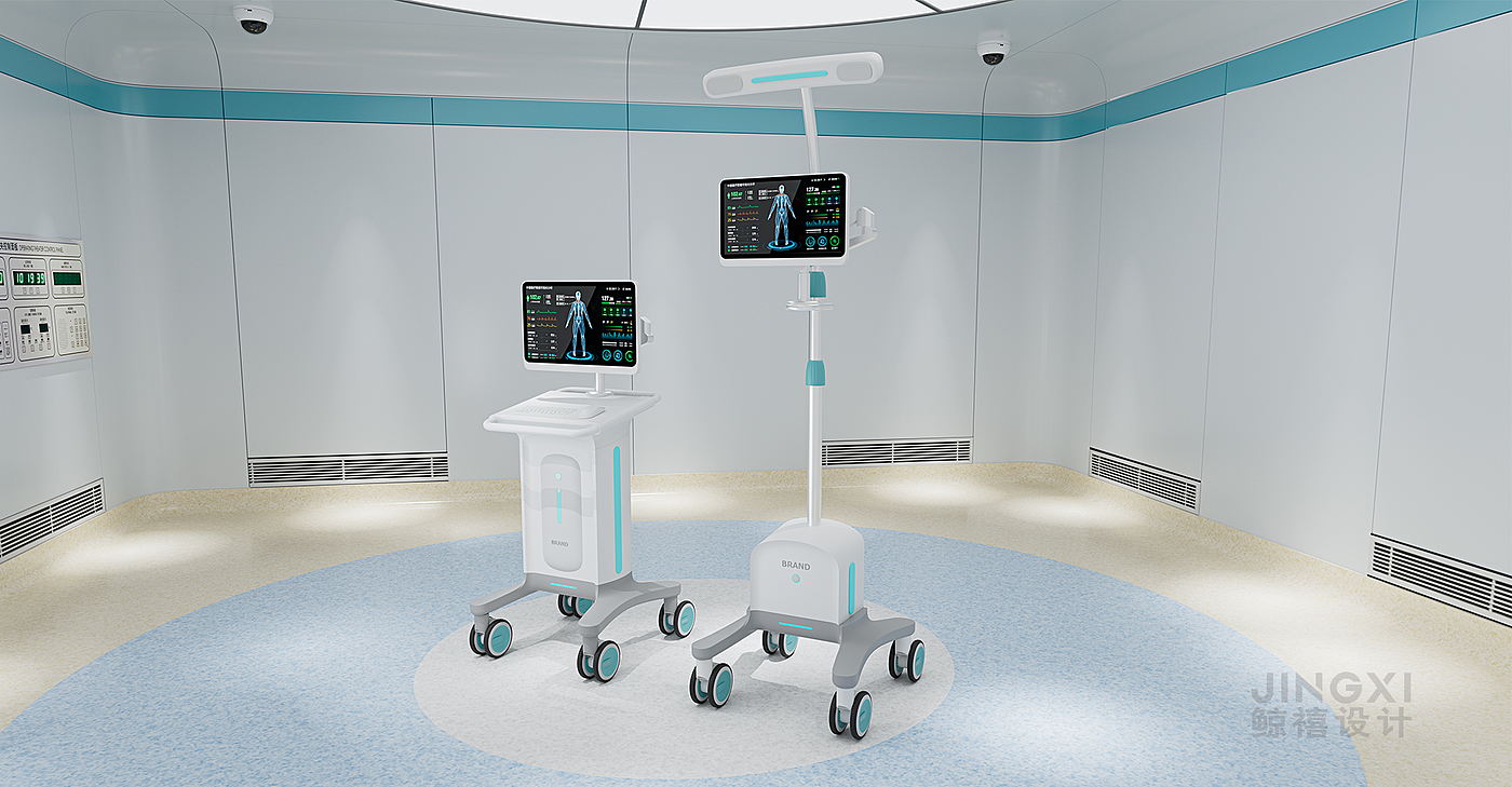 Medical trolley design，Medical cart design，Medical product design，Medical device design，Medical equipment design，