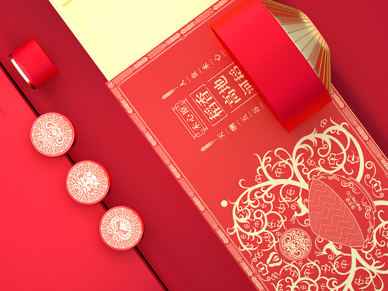 grain packaging design，Packaging Design of Fast Consumer Goods，Gift box design，Series packaging，Creative packaging notes inspiration，Brand, LOGO, VI design，Mongolian Style Grain Packaging，Ethnic retro style packaging，