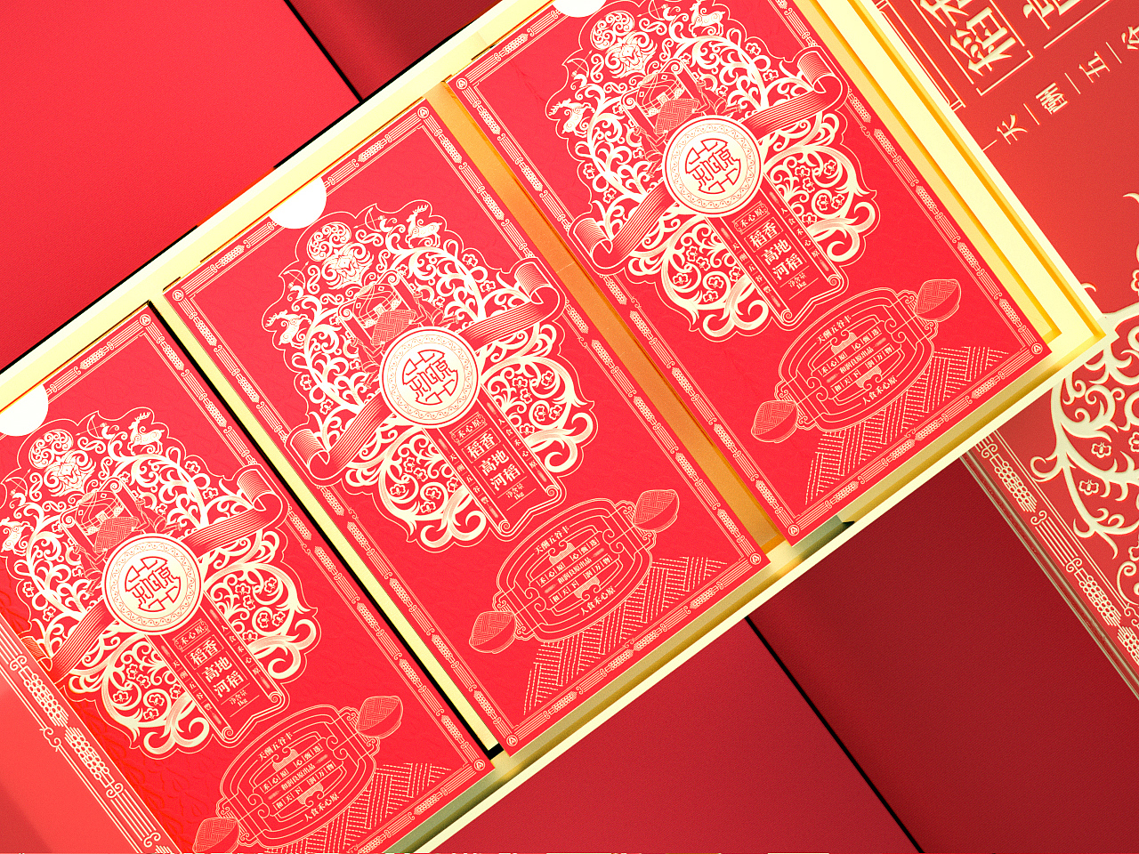 grain packaging design，Packaging Design of Fast Consumer Goods，Gift box design，Series packaging，Creative packaging notes inspiration，Brand, LOGO, VI design，Mongolian Style Grain Packaging，Ethnic retro style packaging，