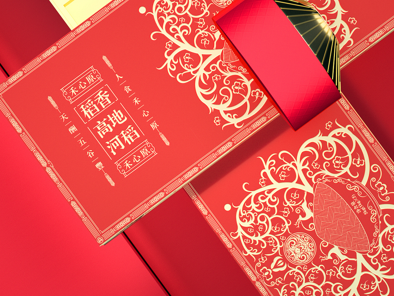 grain packaging design，Packaging Design of Fast Consumer Goods，Gift box design，Series packaging，Creative packaging notes inspiration，Brand, LOGO, VI design，Mongolian Style Grain Packaging，Ethnic retro style packaging，