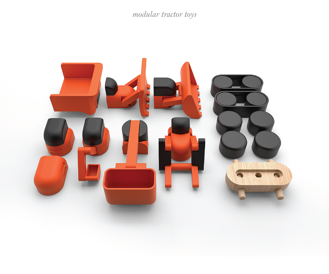 industrial design，Toys，Building blocks，woodiness，modularization，