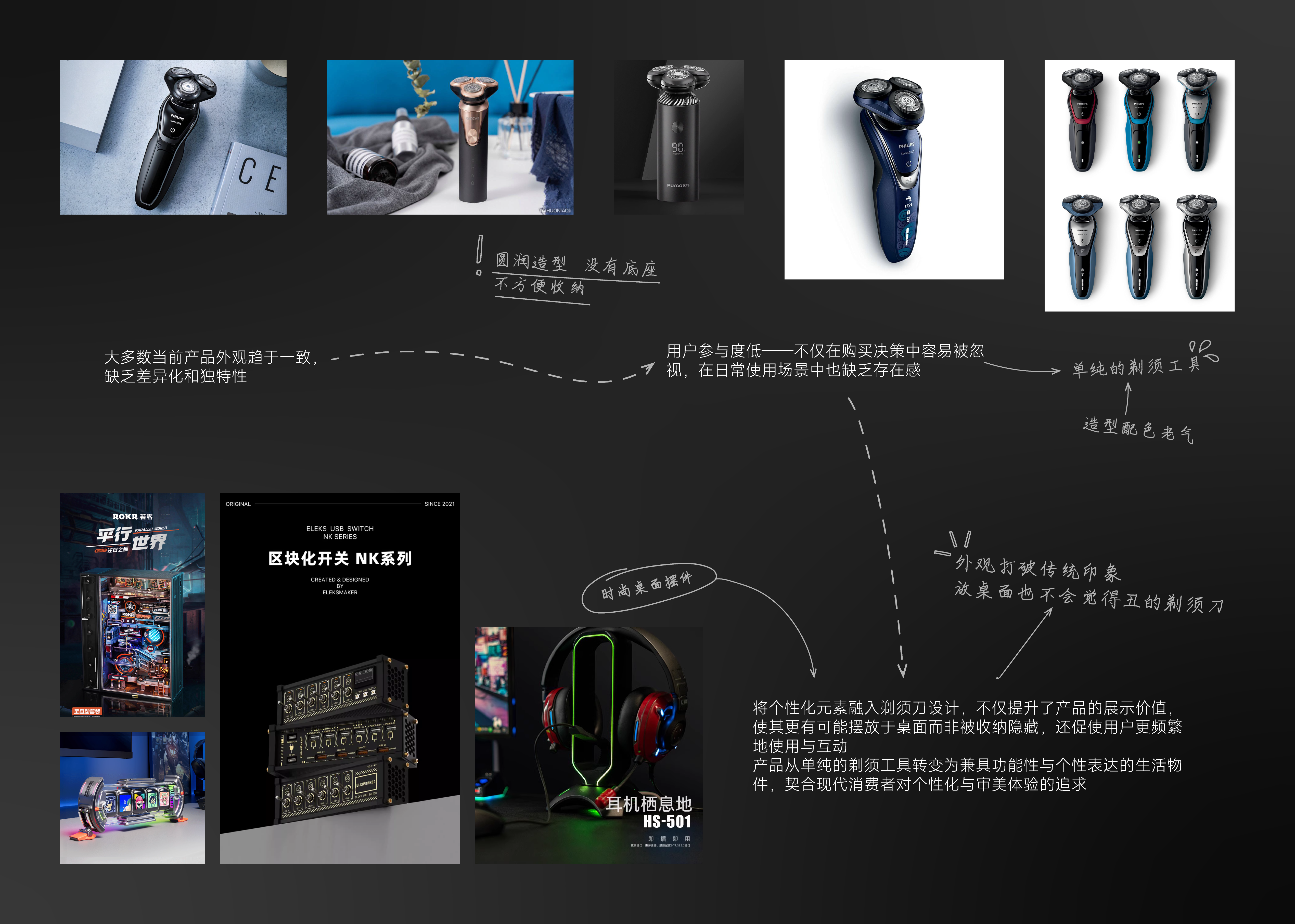 product design，razor，