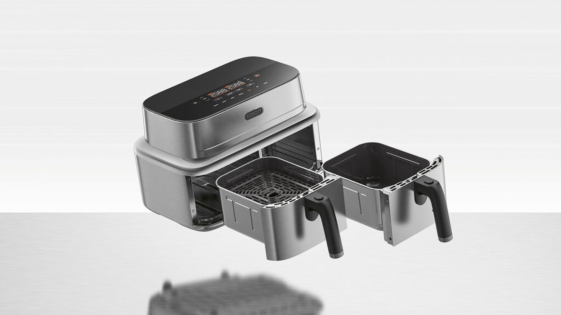 Kitchen appliances，Air fryer，Zhejiang One Point，One point of consultation，industrial product，product design，Red dot award，