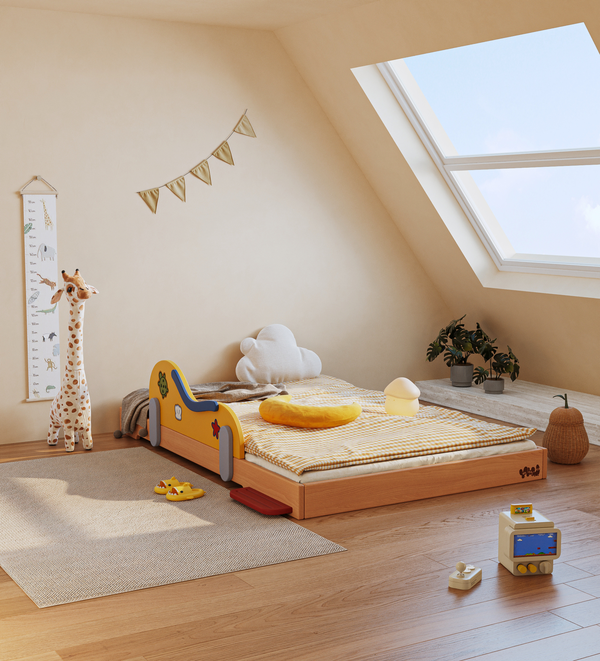 Children design，Children's fun design，Children bed，