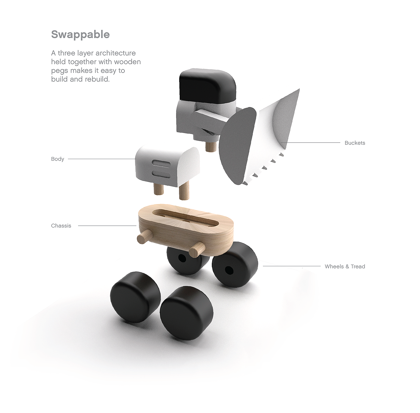 industrial design，Toys，Building blocks，woodiness，modularization，