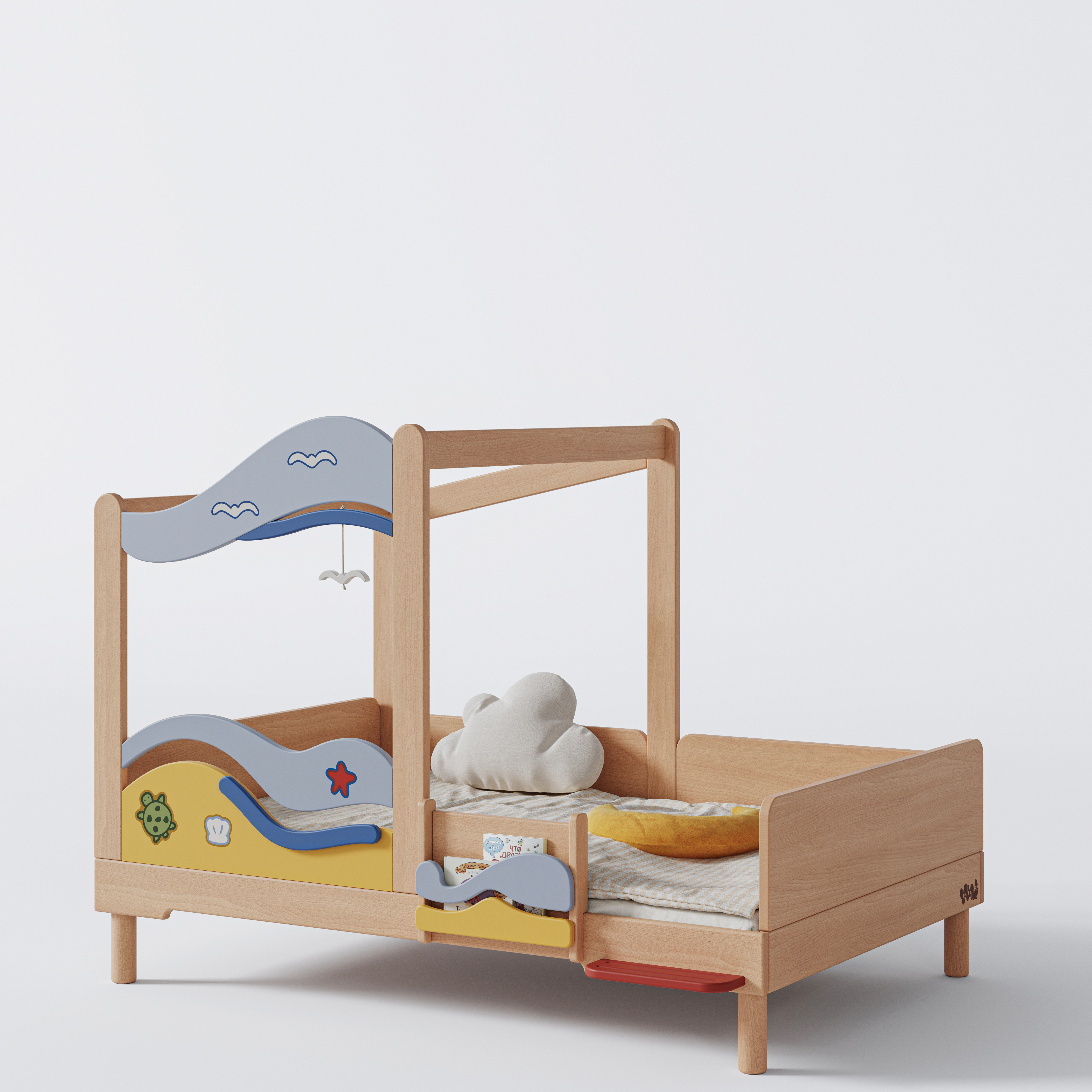 Children design，Children's fun design，Children bed，