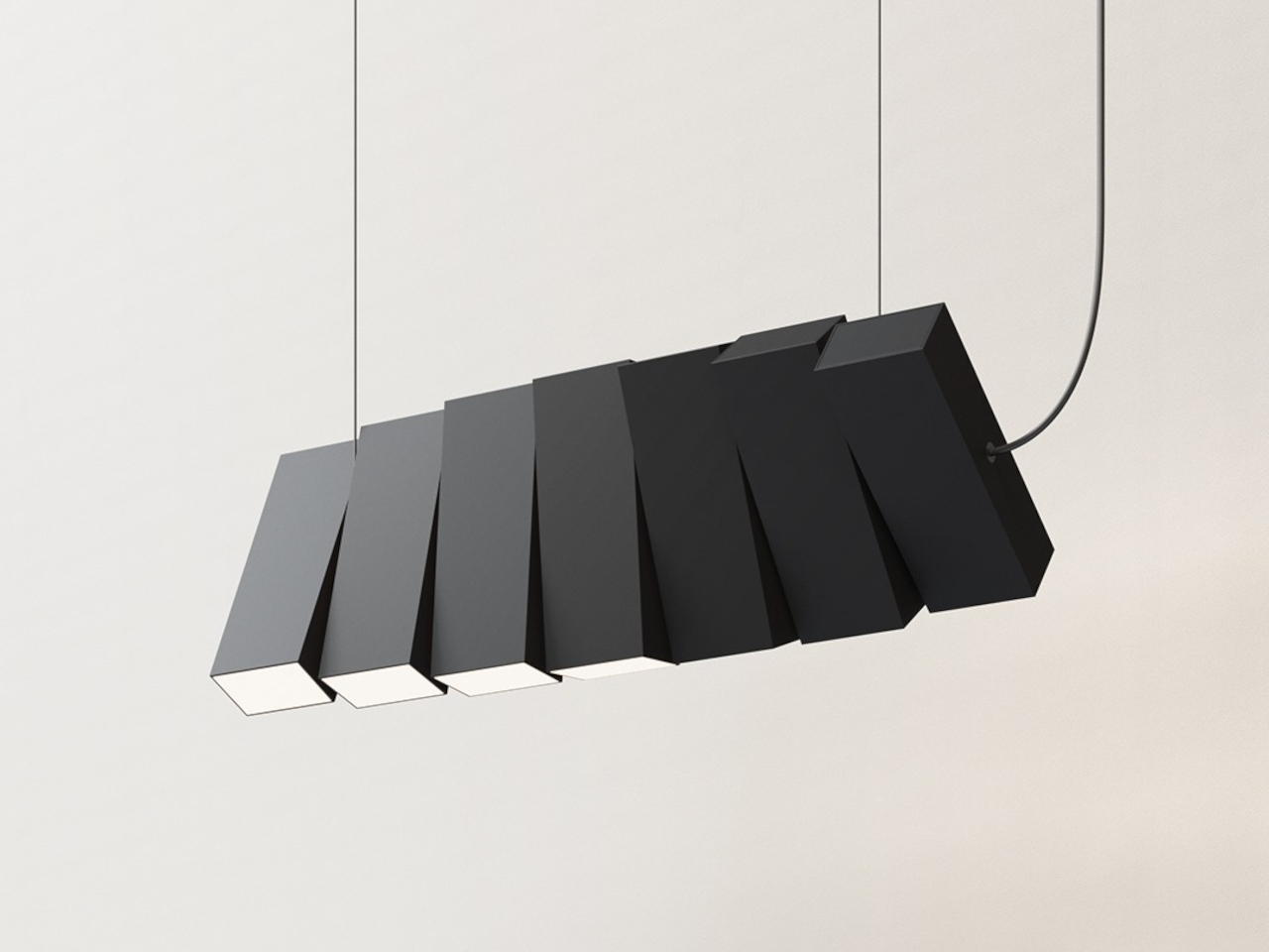 DOMINO，a chandelier，lamps and lanterns，Lighting tools，