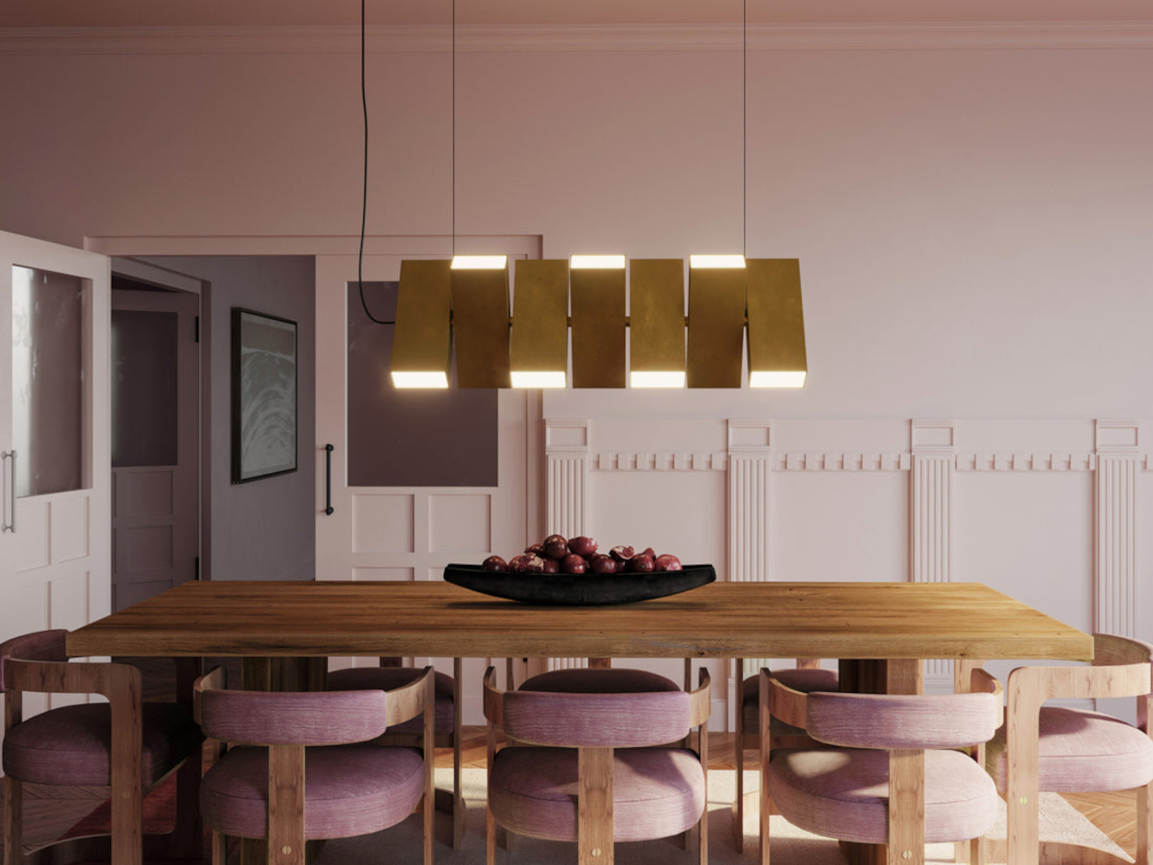 DOMINO，a chandelier，lamps and lanterns，Lighting tools，