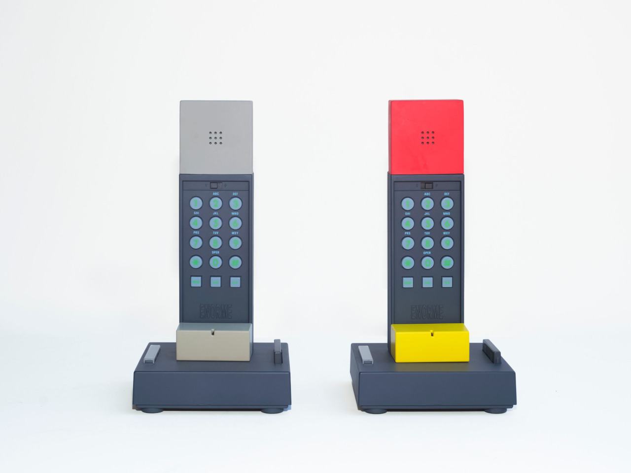 Design Collection，Enorme Phone，ideo，Memphis，1985，