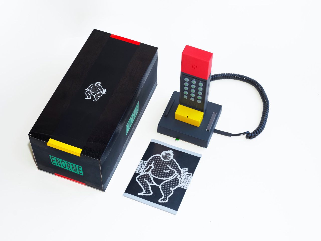 Design Collection，Enorme Phone，ideo，Memphis，1985，