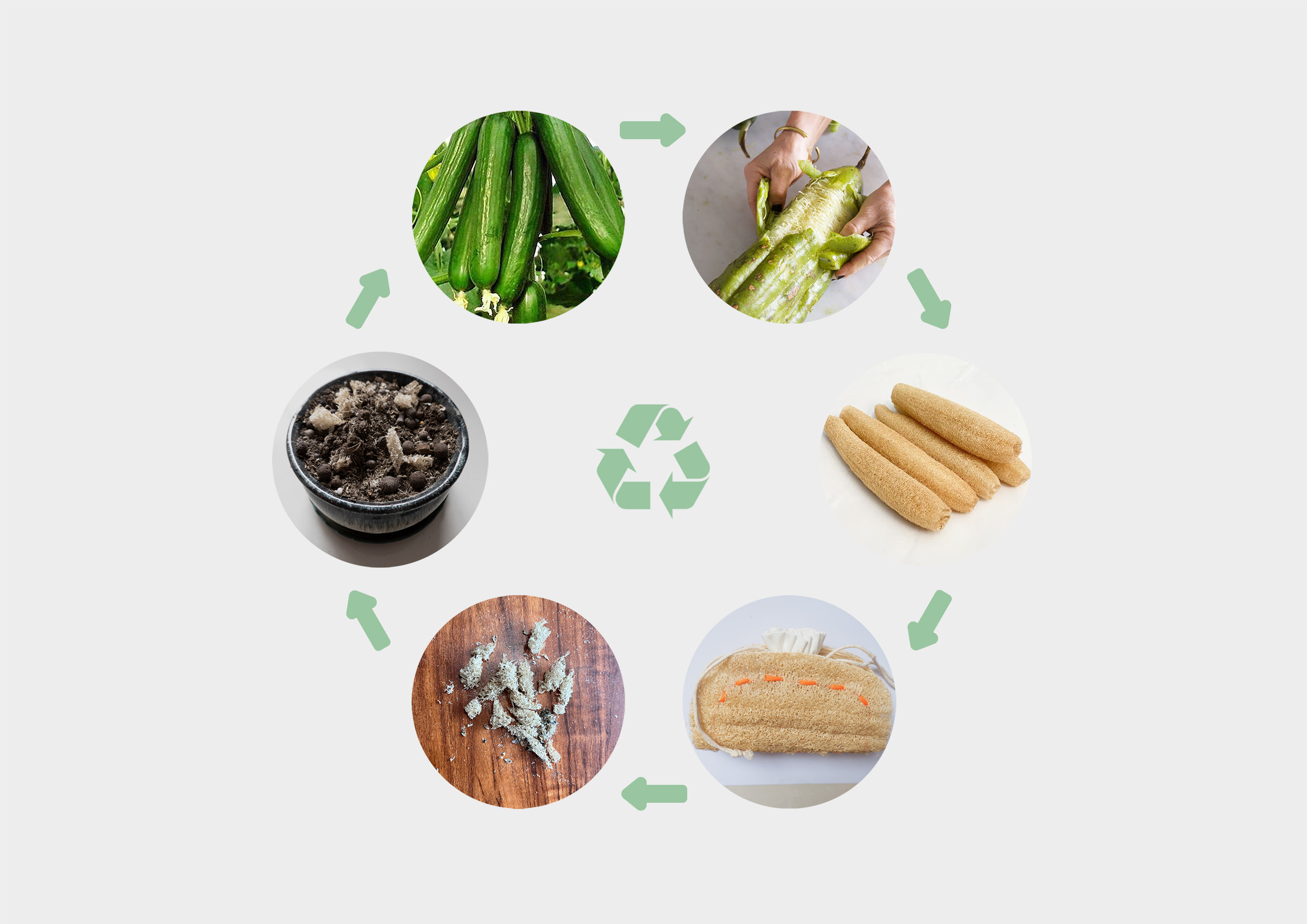 Towel gourd pulp，environment protection，Satchel，Handbag，Cup cover，