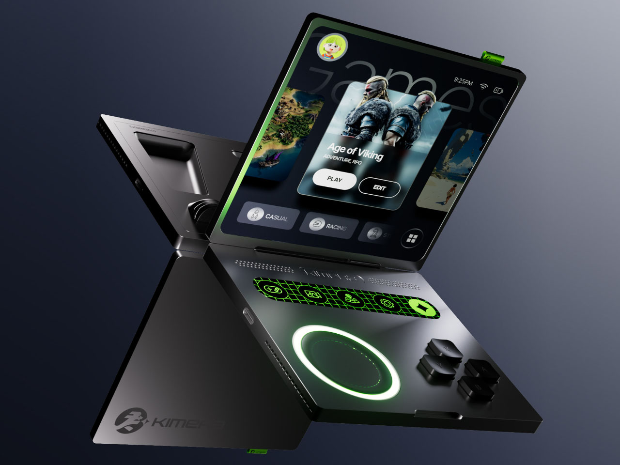 recreational machines，Kimera，creative ability，Touch keyboard，Long battery life，