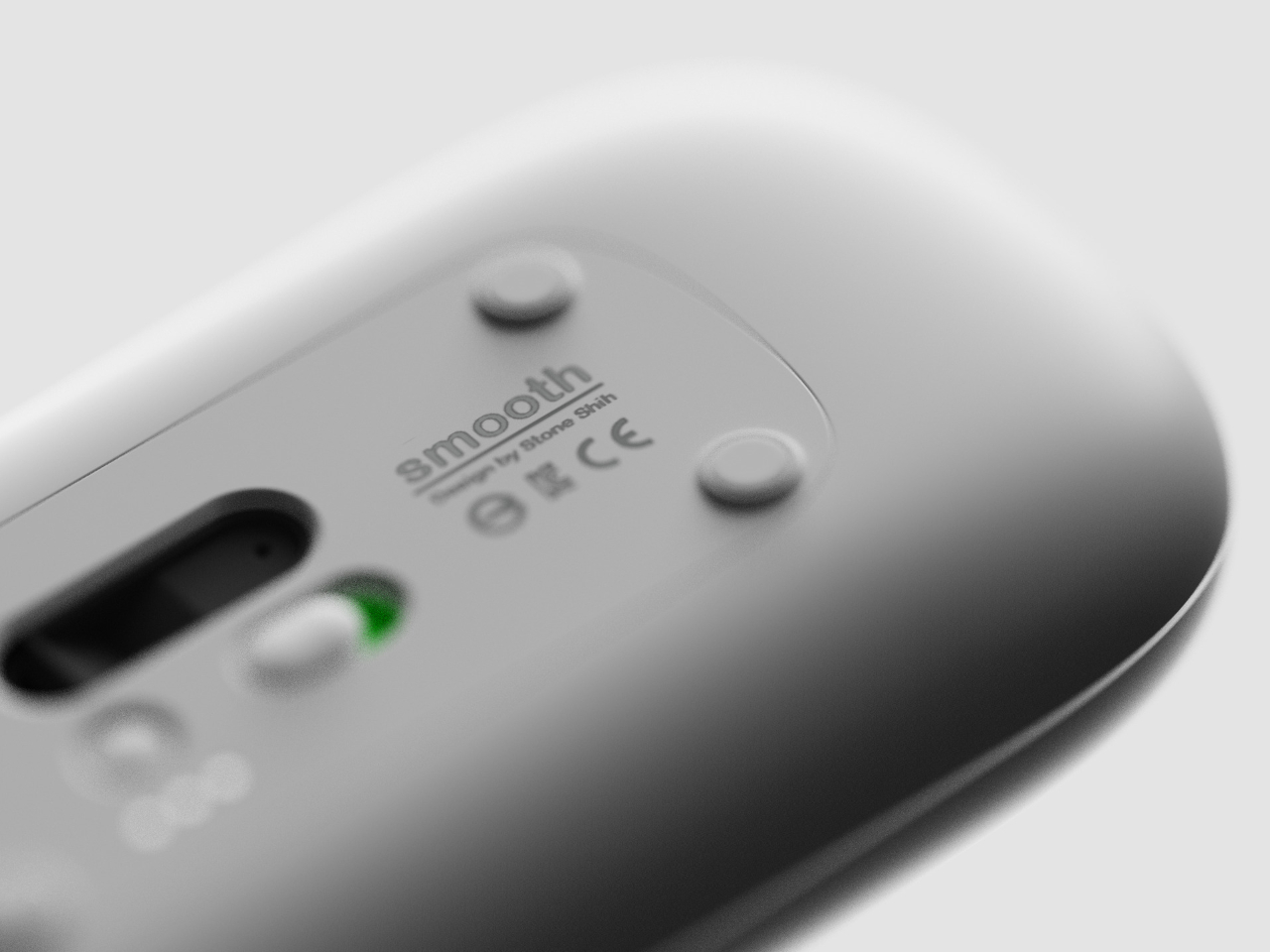 Pebble shape，mouse，fluent，