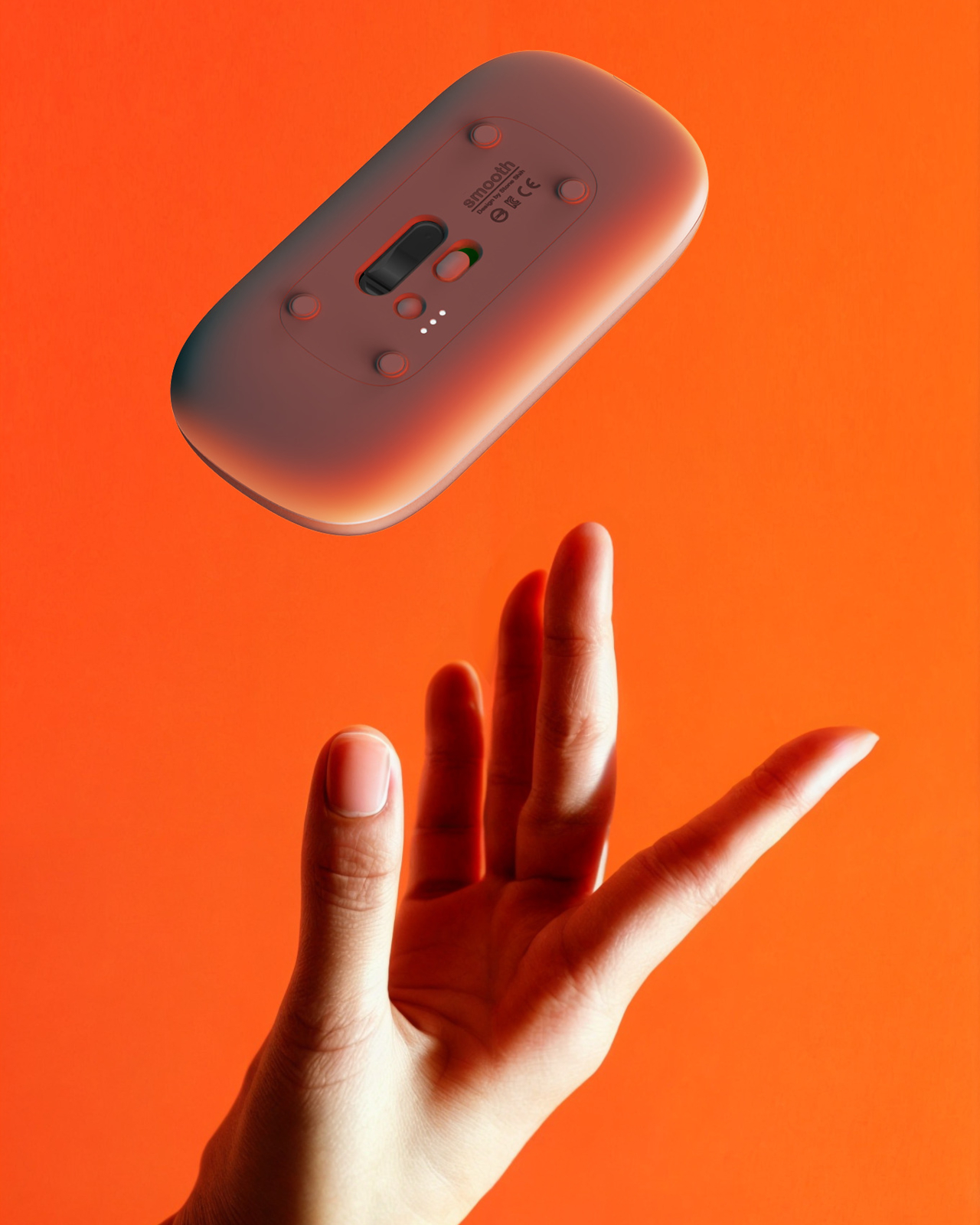 Pebble shape，mouse，fluent，