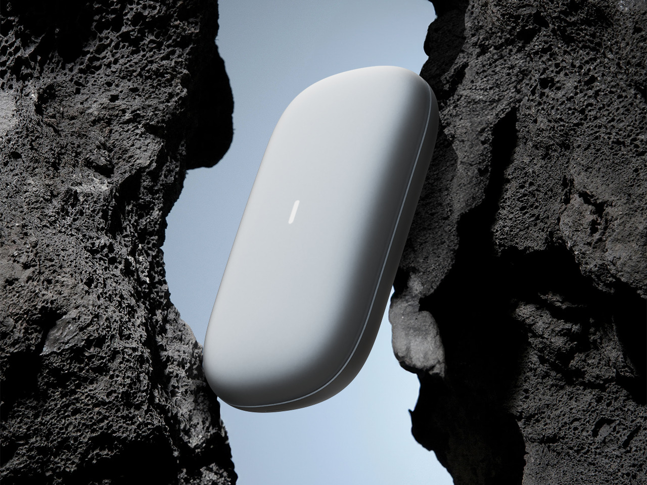 Pebble shape，mouse，fluent，