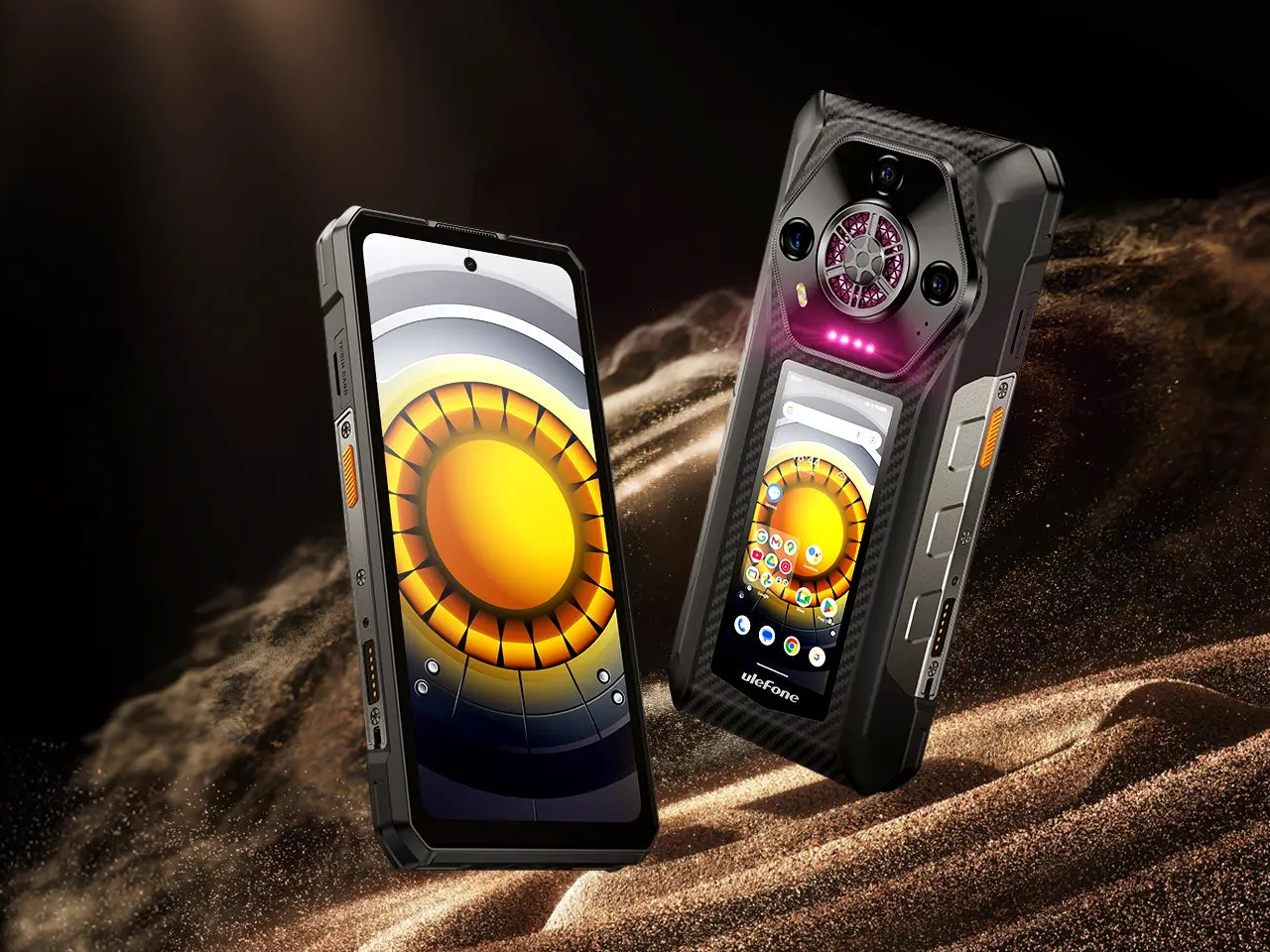 Ulefone Armor 30 Pro，Outdoor mobile phone，Dual screen design，strong，