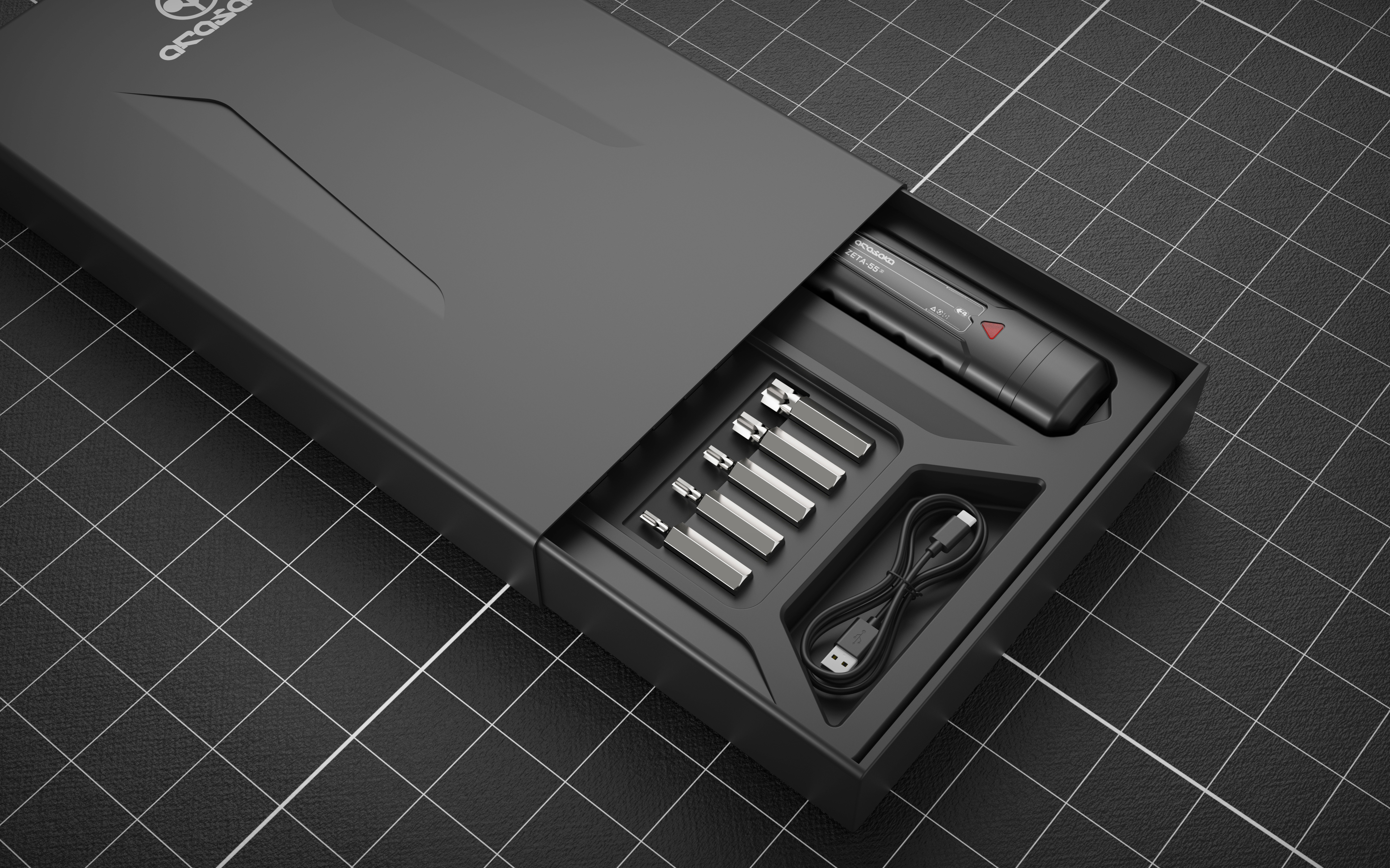 packing design，Electric screwdriver，