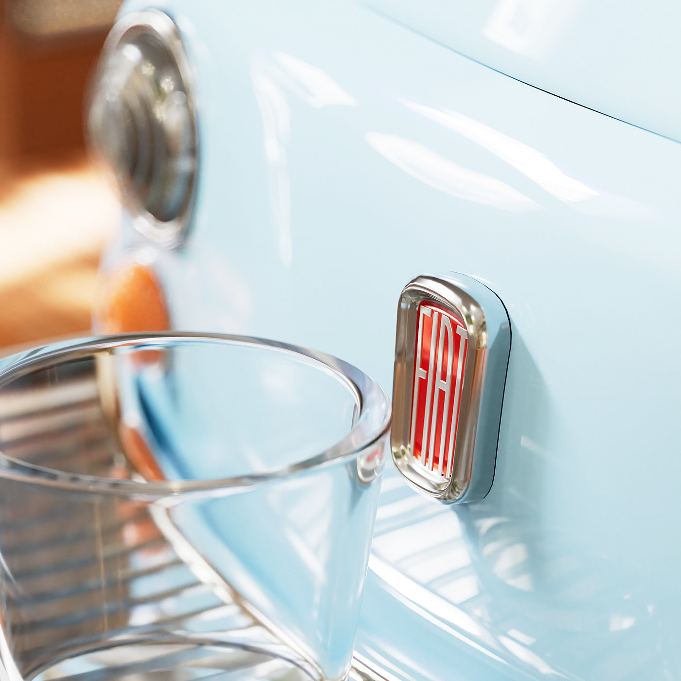 Fiat 500，3D Conceptual Model，Automobile design，originality，