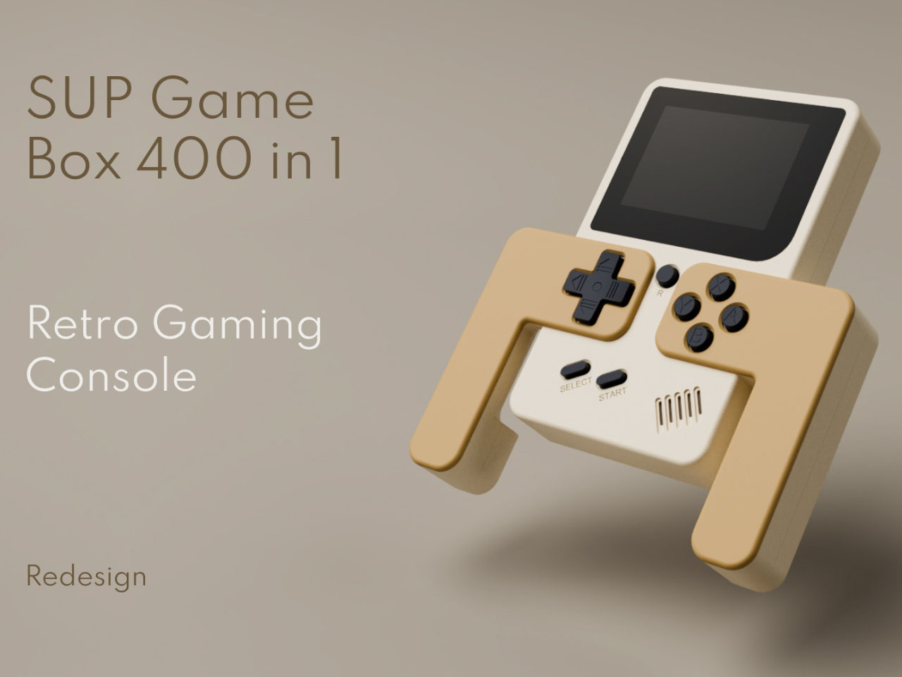 SUP Game Box，400 in 1，recreational machines，electronic product，Handheld game console，