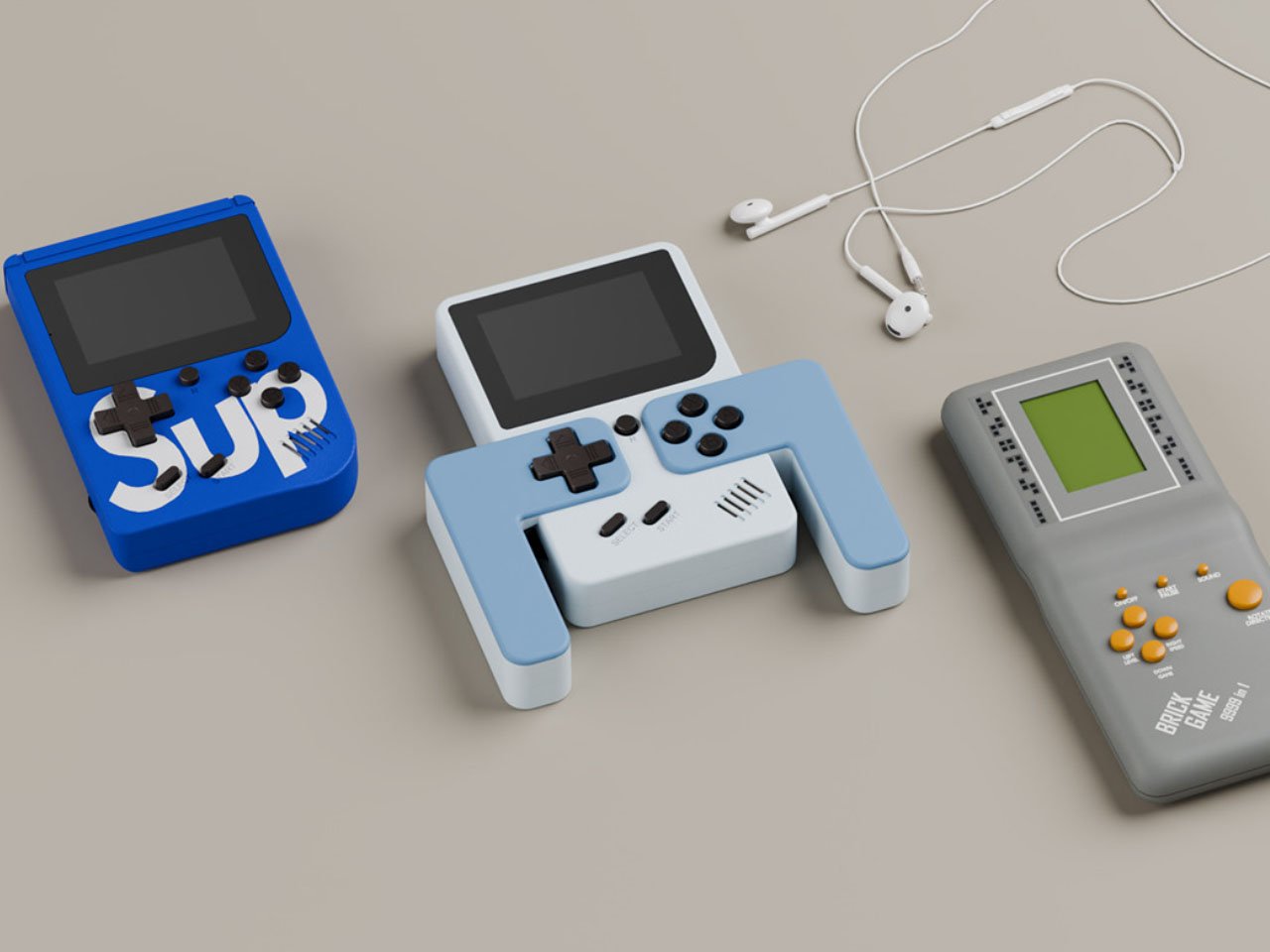 SUP Game Box，400 in 1，recreational machines，electronic product，Handheld game console，