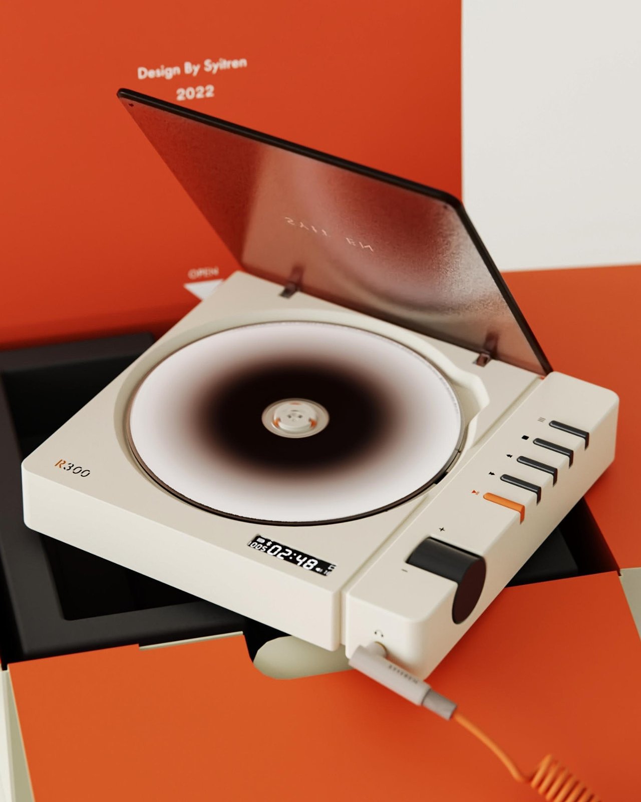 SYITREN R300，CD player，Digital，electronic product，