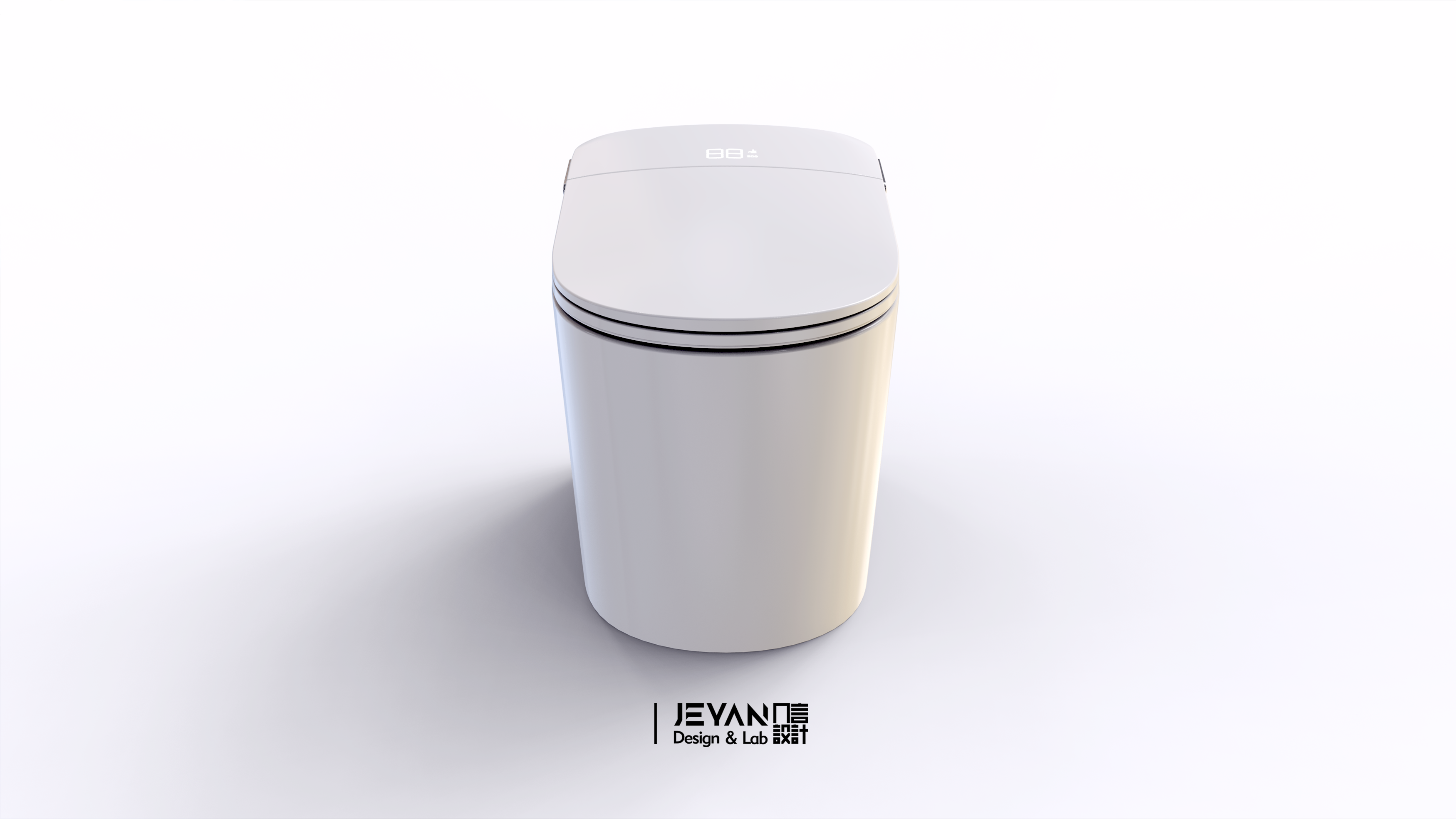 Intelligent toilet，Bathroom design，product design，Several words design，