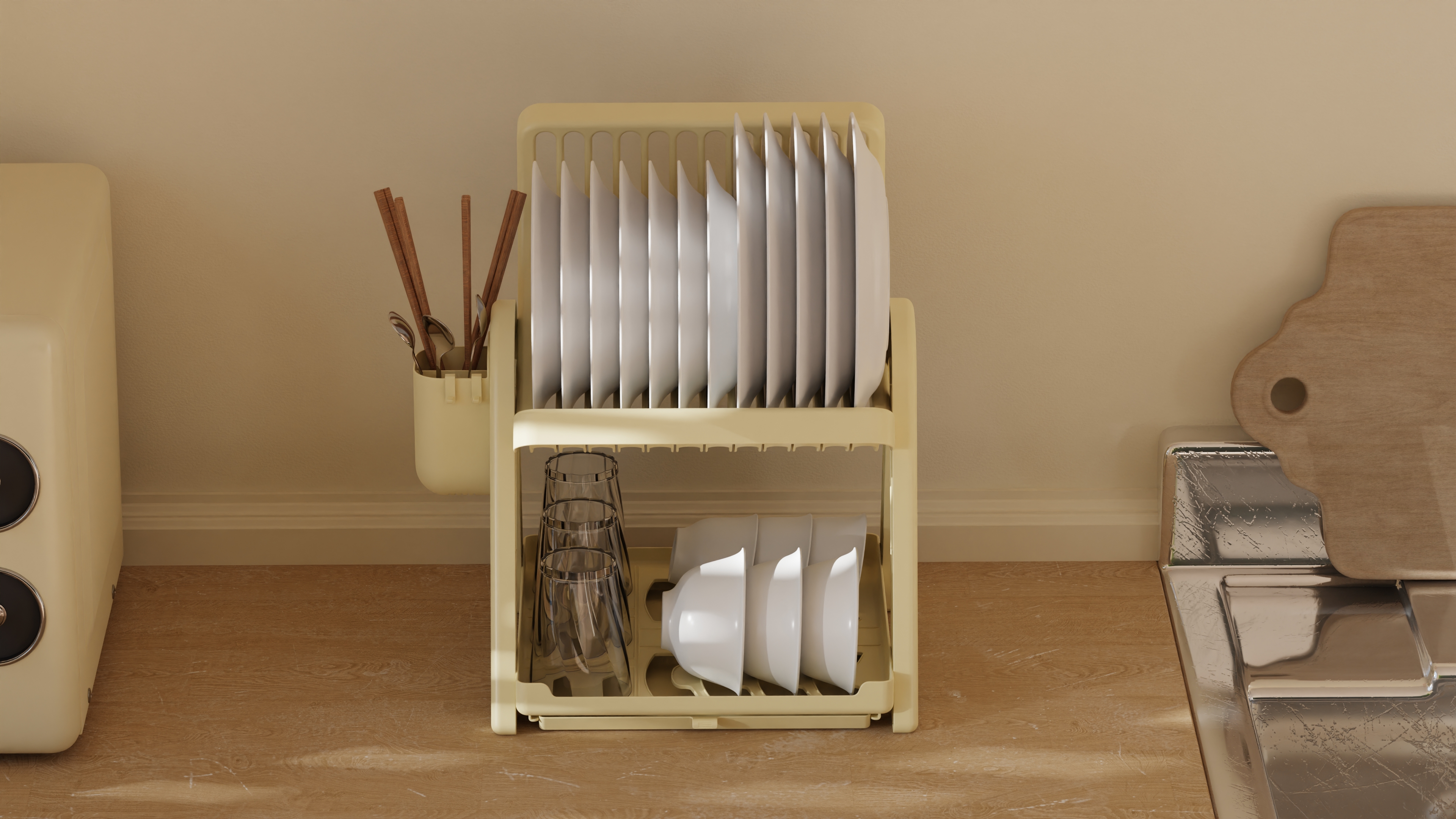 Rack，Receive，kitchen，mesa，Home department store，product design，multi-function，removable，